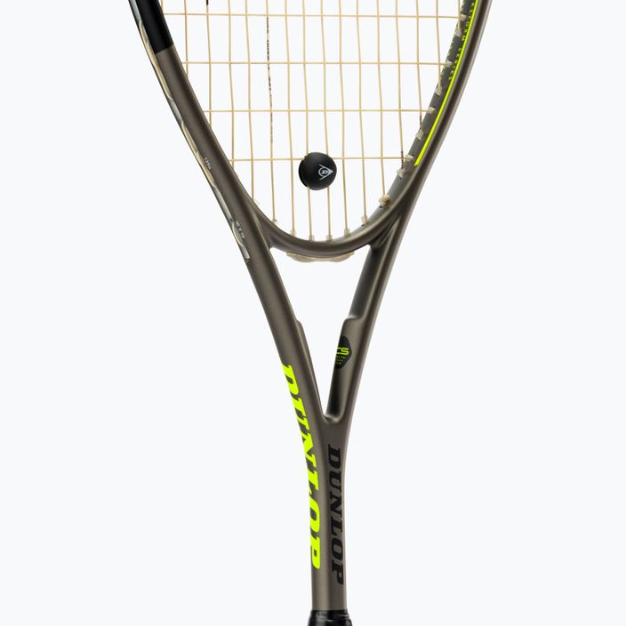 Rachetă de squash Dunlop Sq Blackstorm Graphite 5 0 gri-galben 773360 5