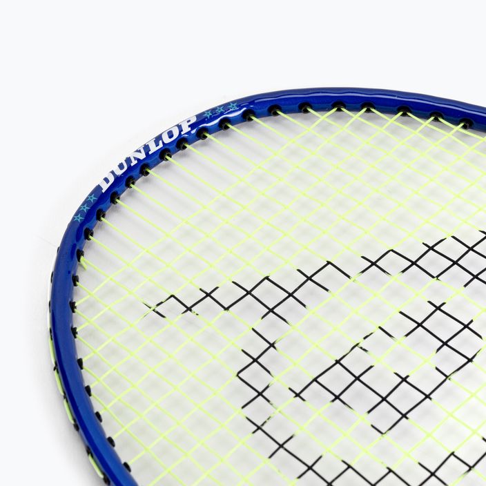 Set de badminton Dunlop Nitro-Star SSX 1.0 4 jucători albastru/galben 13015340 7