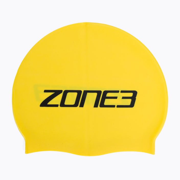 Șapcă de înot Zone3 High Vis galben SA18SCAP115_OS