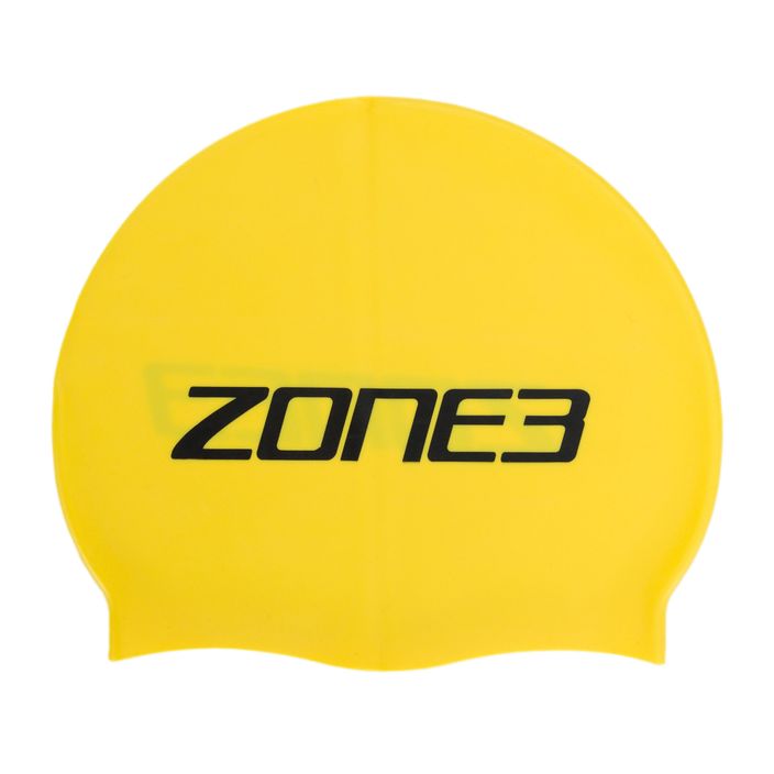 Șapcă de înot Zone3 High Vis galben SA18SCAP115_OS 2
