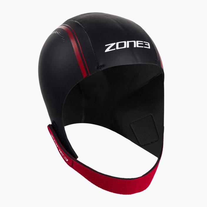 Zone3 Neopren Cap de înot roșu/negru NA18UNSC108 2