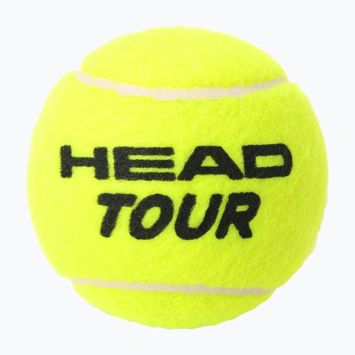 Set de mingi de tenis 4 buc. HEAD Tour 4B galben 570704 2