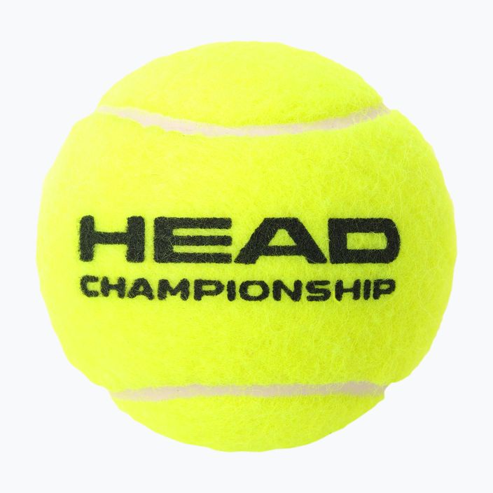 Set de mingi de tenis 4 buc. HEAD Championship 4B galben 575204 2