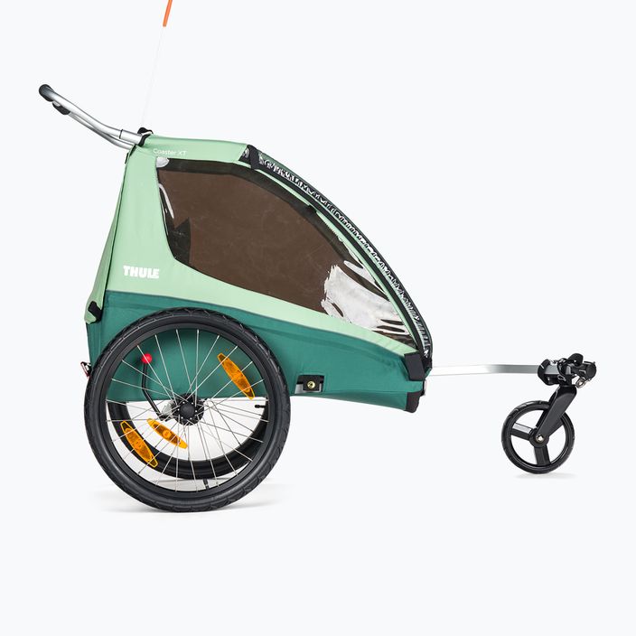 Thule Coaster XT Remorcă pentru biciclete + cărucior verde 10101820 2