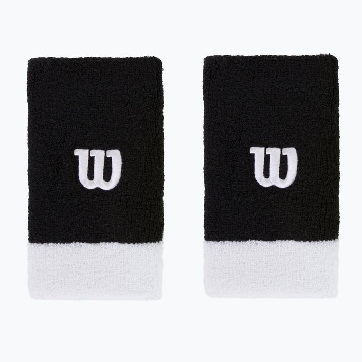 Wilson Extra Wide wristband negru WRA7335 2