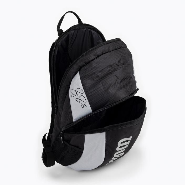 Rucsac de tenis Wilson Rf Team Backpack, negru, WR8005901 4