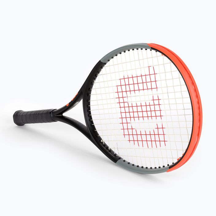 Rachetă de tenis Wilson Burn 100 V4.0 negru și portocaliu WR044710U 2