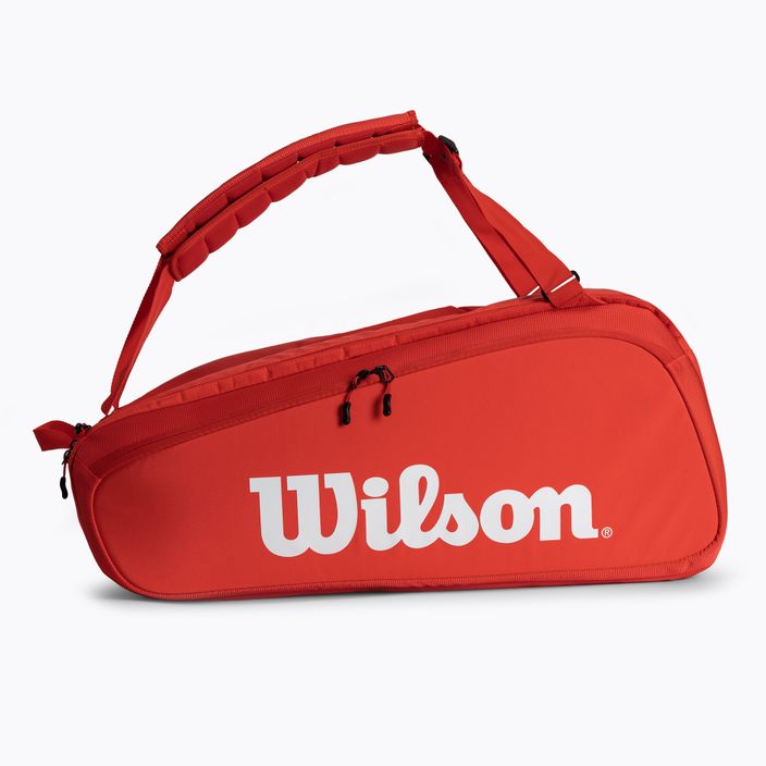 Geantă de tenis Wilson Super Tour 9 Pk, roșu, WR8010501 2