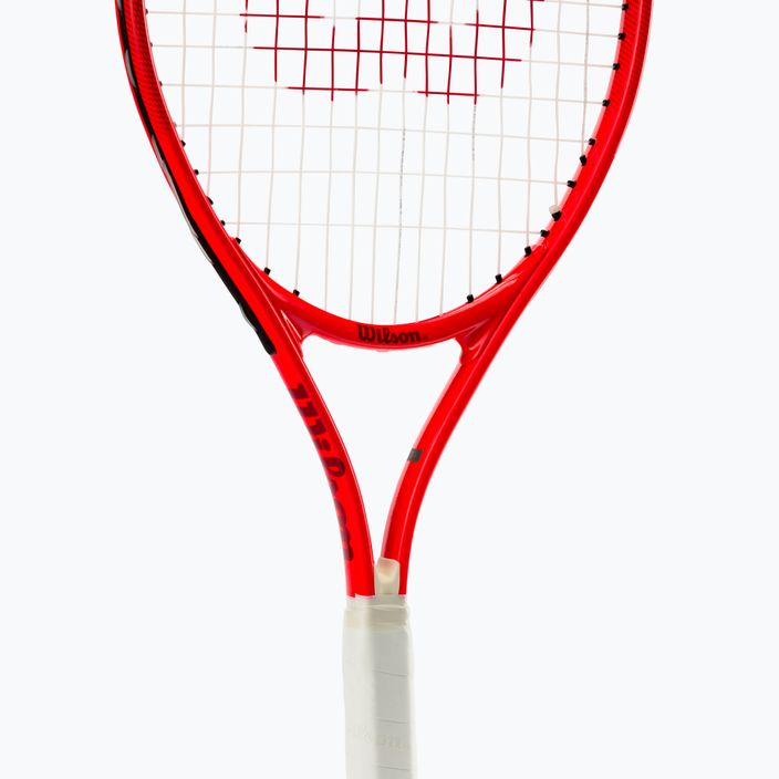 Rachetă de tenis pentru copii Wilson Roger Federer 25 Half CVR roșu WR054310H+ 5
