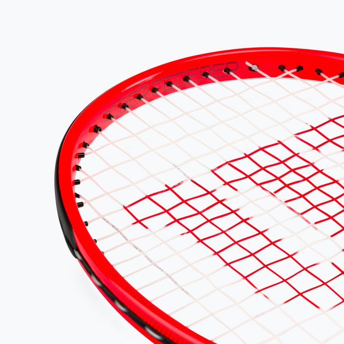 Rachetă de tenis pentru copii Wilson Roger Federer 25 Half CVR roșu WR054310H+ 6