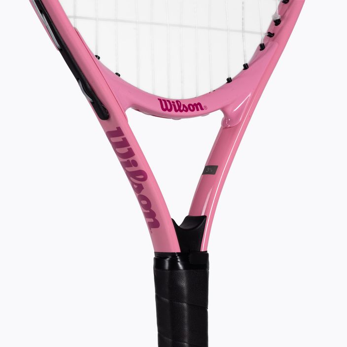 Rachetă de tenis pentru copii Wilson Burn Pink Half CVR 23 pink WR052510H+ pentru copii 5