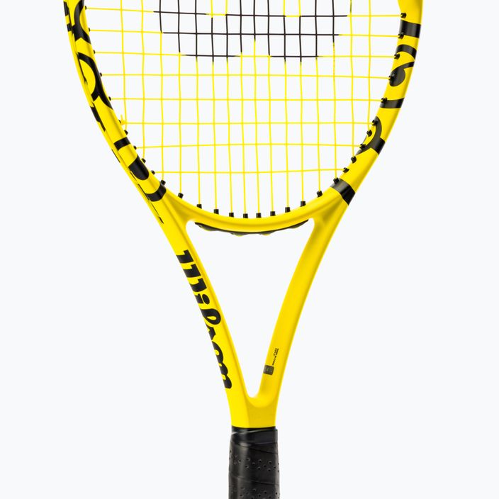 Rachetă de tenis pentru copii Wilson Minions 103 galben/negru WR064210U 5