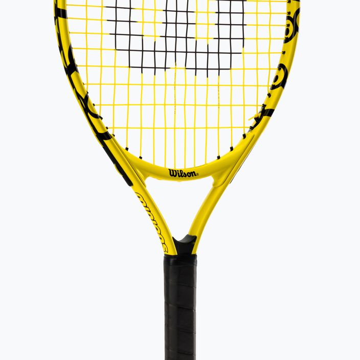 Rachetă de tenis pentru copii Wilson Minions Jr 23 galben-negru WR069110H+ 5