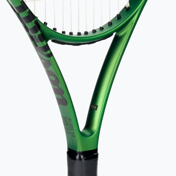 Rachetă de tenis Wilson Blade 26 V8.0 pentru copii negru-verde WR079210U 5