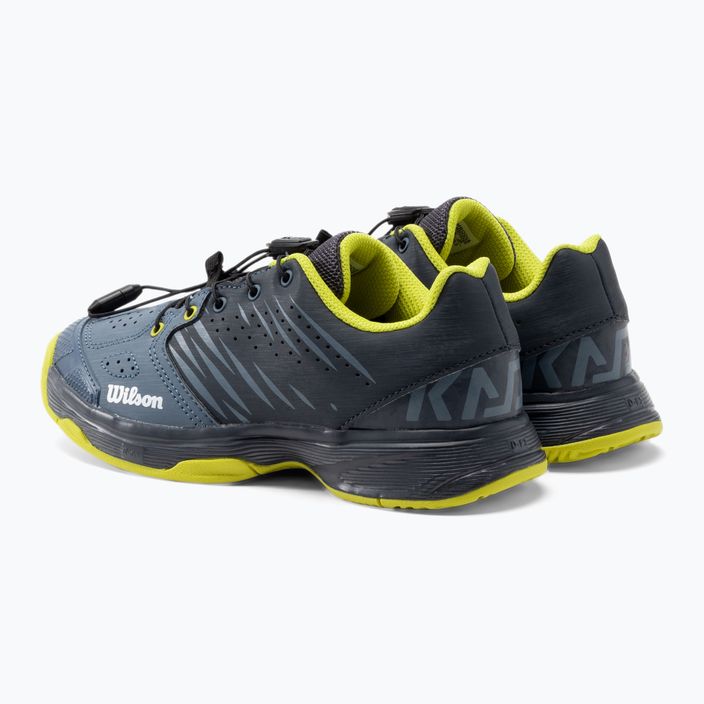 Pantofi de tenis pentru copii Wilson Kaos 2.0 albastru WRS329090 3