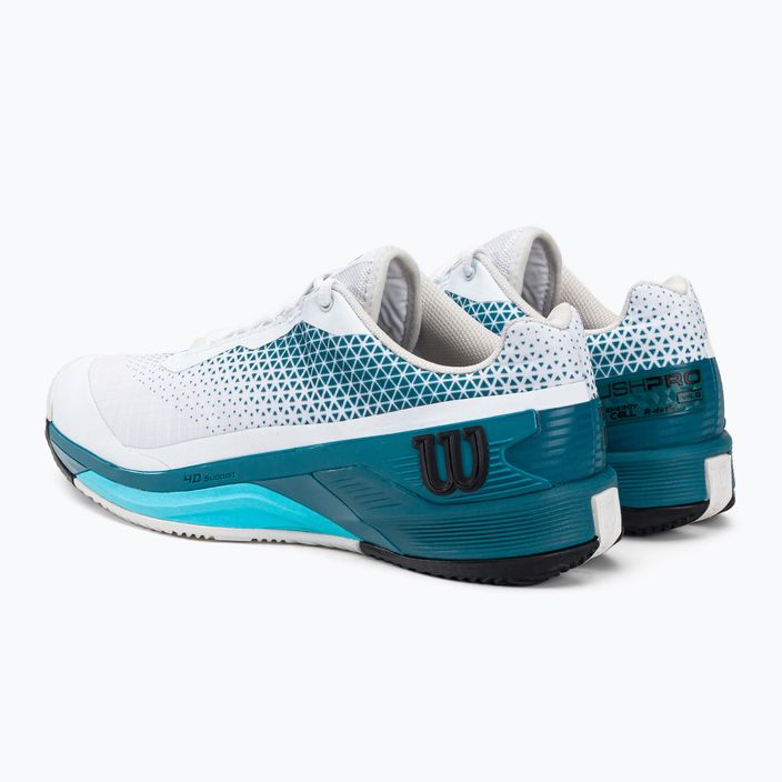 Wilson Rush Pro 4.0 Clay pantofi de tenis pentru bărbați albastru și alb WRS329290 3