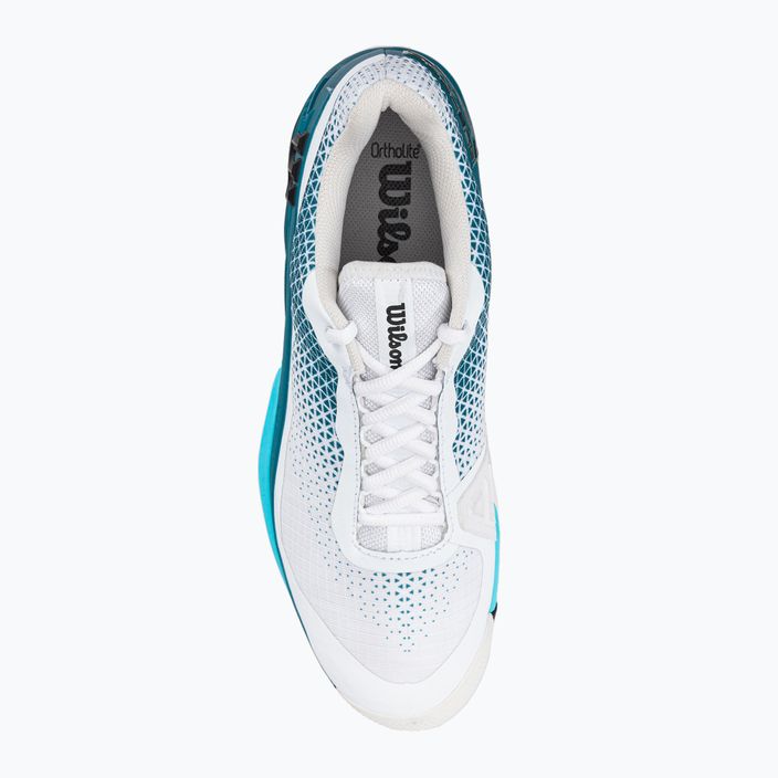 Wilson Rush Pro 4.0 Clay pantofi de tenis pentru bărbați albastru și alb WRS329290 6