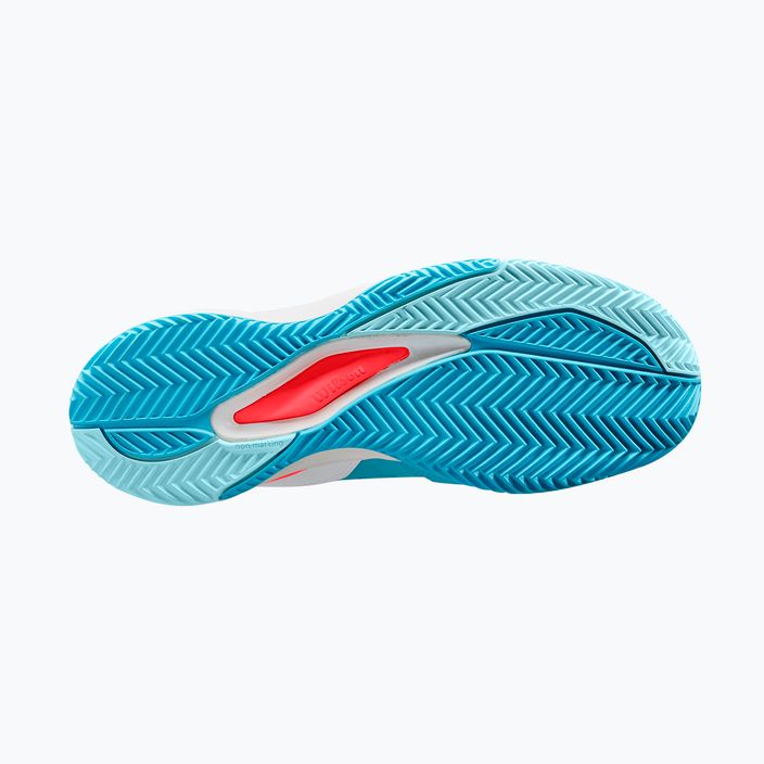 Pantofi de tenis pentru femei Wilson Rush Pro Ace Clay albastru WRS329560 15