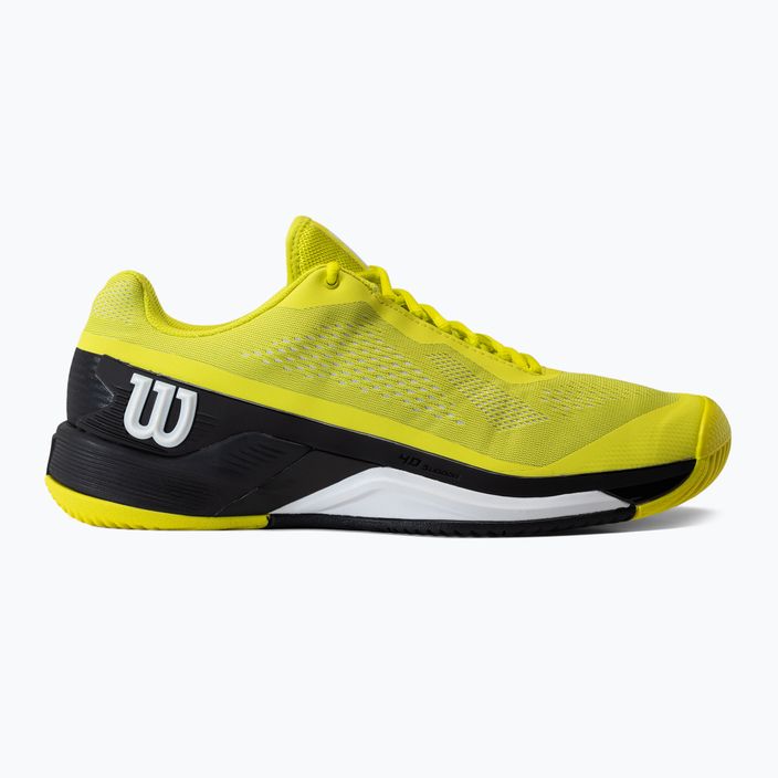 Pantofi de tenis pentru bărbați Wilson Rush Pro 4.0 galben WRS328610 2