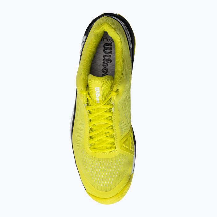 Pantofi de tenis pentru bărbați Wilson Rush Pro 4.0 galben WRS328610 6