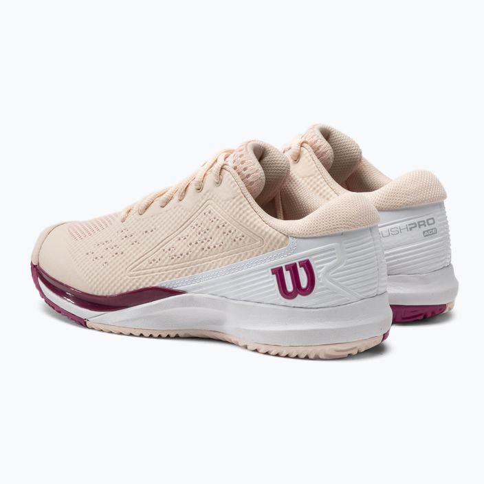 Pantofi de tenis pentru femei Wilson Rush Pro Ace roz deschis WRS328730 3