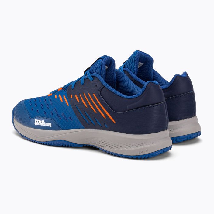Pantofi de tenis pentru bărbați Wilson Kaos Comp 3.0 albastru WRS328750 3