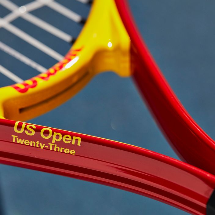 Rachetă de tenis pentru copii Wilson Us Open 23 roșu WR082510U 9