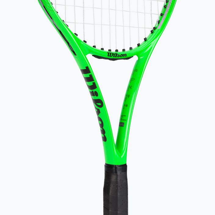 Rachetă de tenis Wilson Blade Feel Rxt 105 negru-verde WR086910U 5