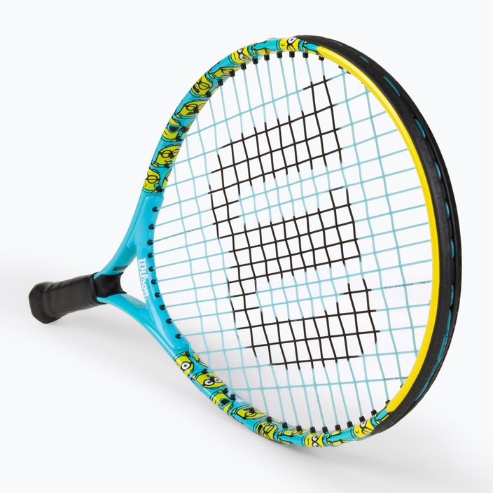 Rachetă de tenis pentru copii Wilson Minions 2.0 Jr 19 albastru/galben WR097010H 2