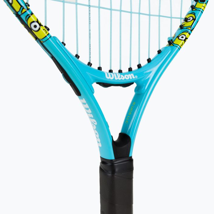 Rachetă de tenis pentru copii Wilson Minions 2.0 Jr 19 albastru/galben WR097010H 4