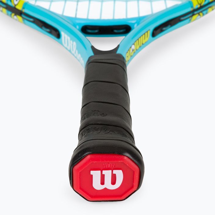 Rachetă de tenis pentru copii Wilson Minions 2.0 Jr 19 albastru/galben WR097010H 5