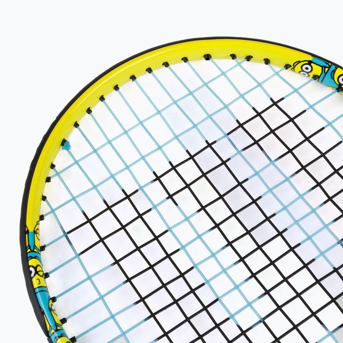 Rachetă de tenis pentru copii Wilson Minions 2.0 Jr 17 albastru/galben WR096910H 6
