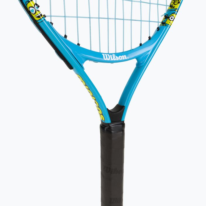Rachetă de tenis pentru copii Wilson Minions 2.0 Jr 23 albastru/galben WR097210H 4