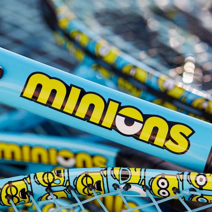 Rachetă de tenis pentru copii Wilson Minions 2.0 Jr 21 albastru/galben WR097110H 12