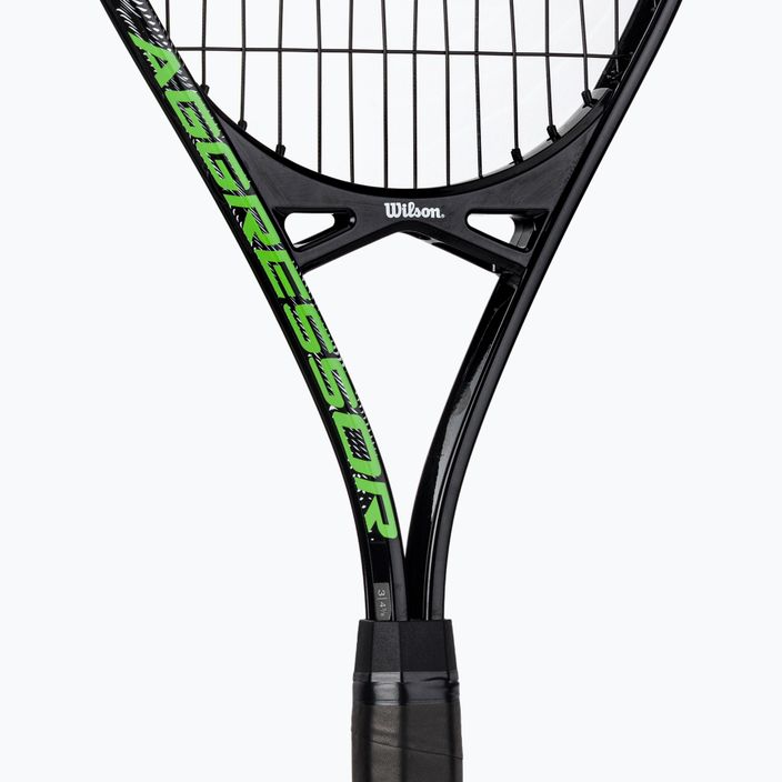 Rachetă de tenis Wilson Aggressor 112 negru-verde WR087510U 5