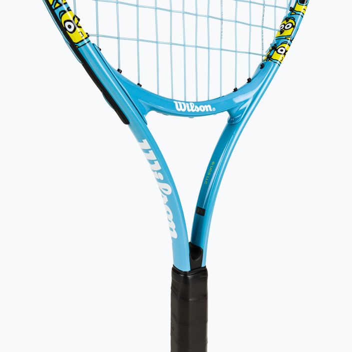 Tenis pentru copii Wilson Minions 2.0 Junior Kit 25 albastru/galben WR097510F 4