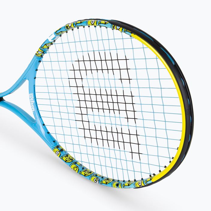 Rachetă de tenis pentru copii Wilson Minions 2.0 Jr 25 albastru/galben WR097310H 2