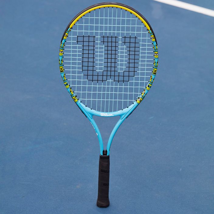 Rachetă de tenis pentru copii Wilson Minions 2.0 Jr 25 albastru/galben WR097310H 7
