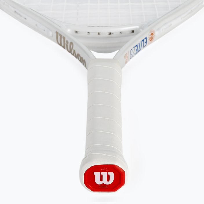 Rachetă de tenis Wilson Roland Garros Elite 23 pentru copii, alb WR086410H 3