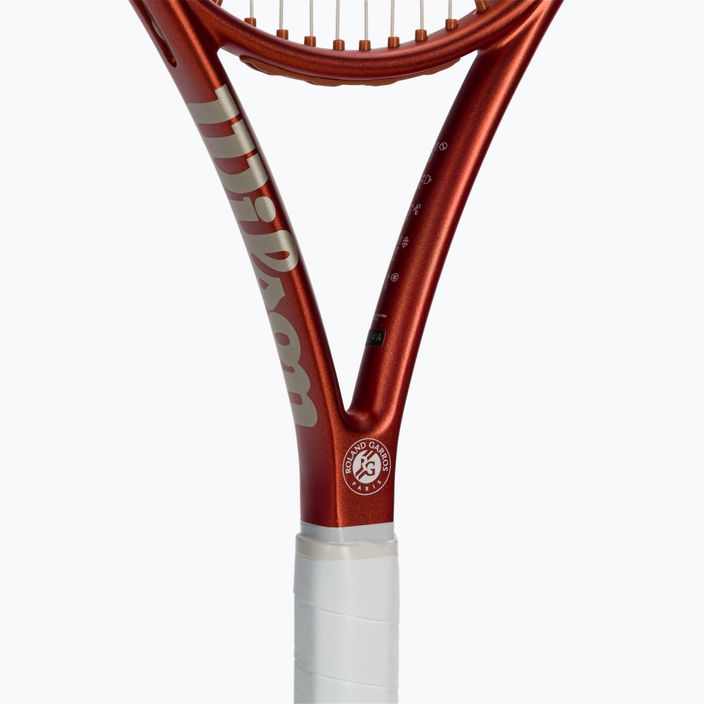Rachetă de tenis Wilson Roland Garros Team 102 roșu și alb WR085810U 5