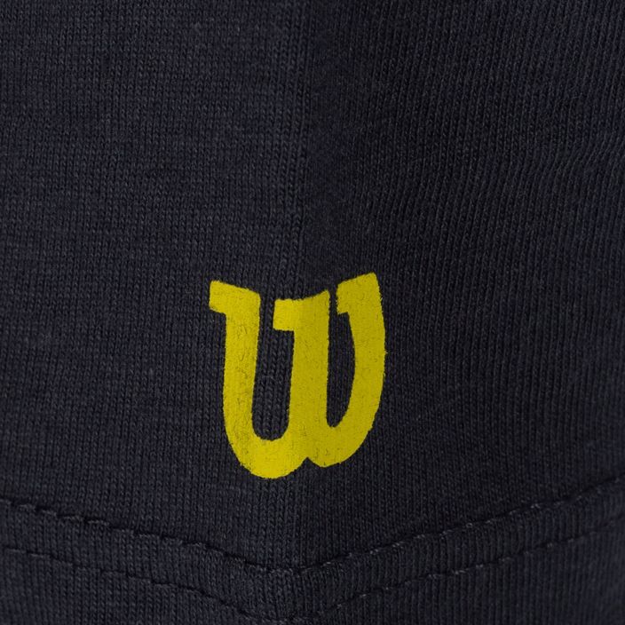 Tricou de tenis pentru copii Wilson Emoti-Fun Tech Tee albastru marin WRA807401 4