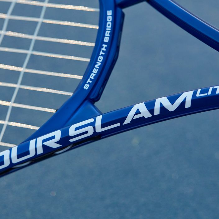 Rachetă de tenis Wilson Tour Slam Lite albă și albastră WR083610U 10