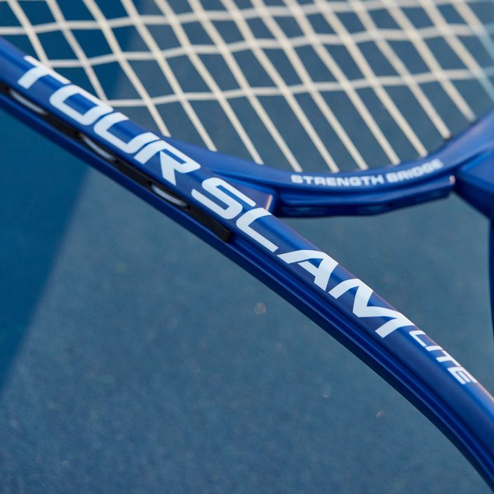 Rachetă de tenis Wilson Tour Slam Lite albă și albastră WR083610U 11