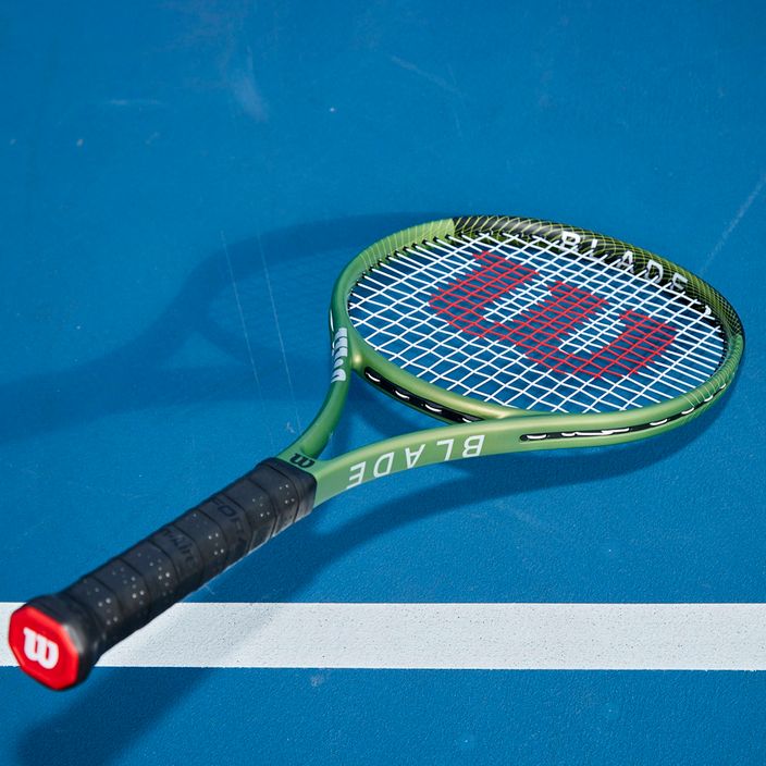 Rachetă de tenis Wilson Blade Feel 100 verde WR117410 8