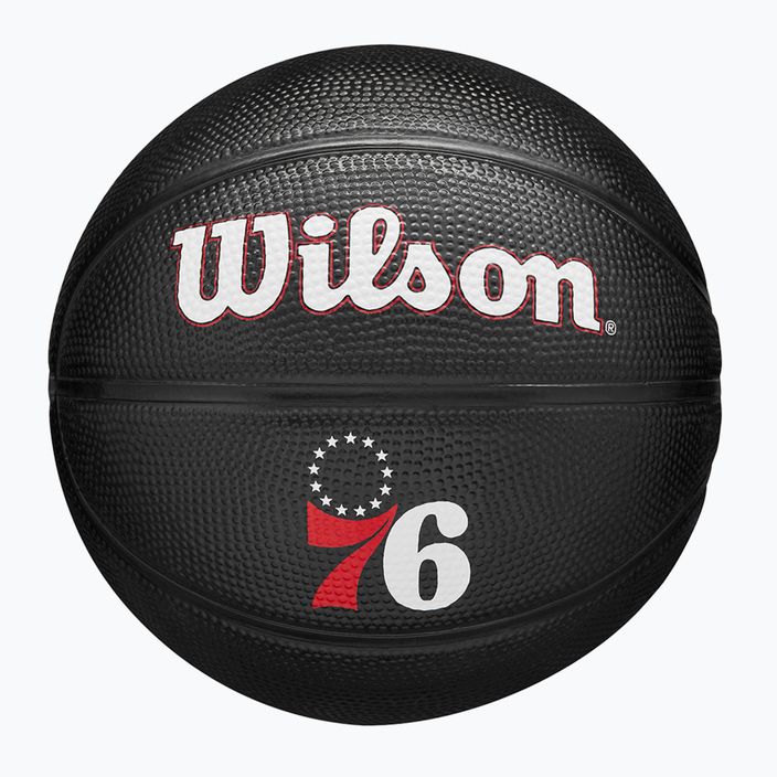 Wilson NBA Team Tribute Mini Philadelphia 76Ers baschet WZ4017611XB3 mărimea 3 2