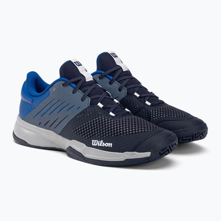 Pantofi de tenis pentru bărbați Wilson Kaos Devo 2.0 albastru marin WRS330310 4