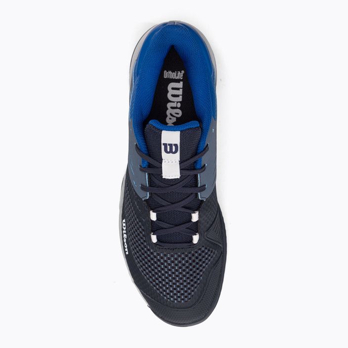Pantofi de tenis pentru bărbați Wilson Kaos Devo 2.0 albastru marin WRS330310 6