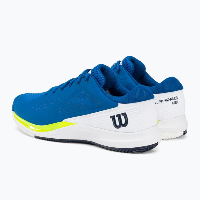 Wilson Rush Pro Ace Clay, pantofi de tenis pentru bărbați, albastru WRS330840 3