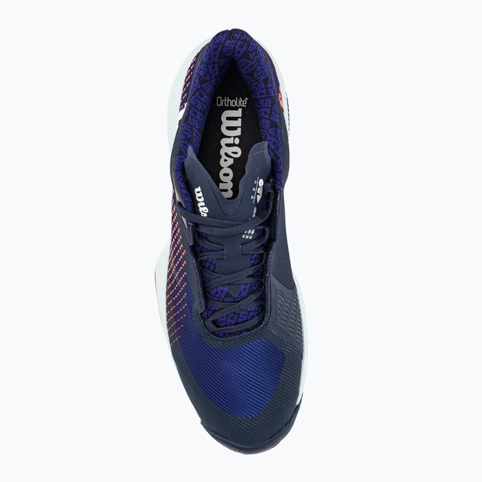 Pantofi de tenis pentru bărbați Wilson Kaos Swift 1.5 albastru marin WRS331000 6