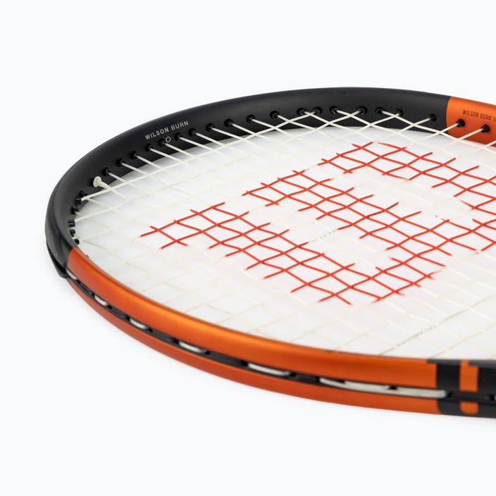 Rachetă de tenis Wilson Burn portocalie 100LS V5.0 portocalie WR109010 5